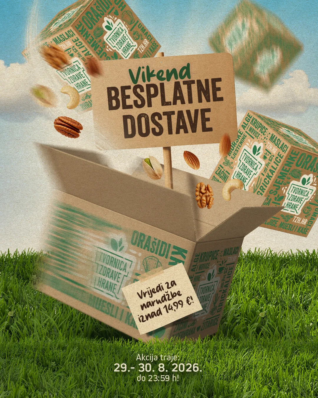 Vikend besplatne dostave, Tvornica zdrave hrane