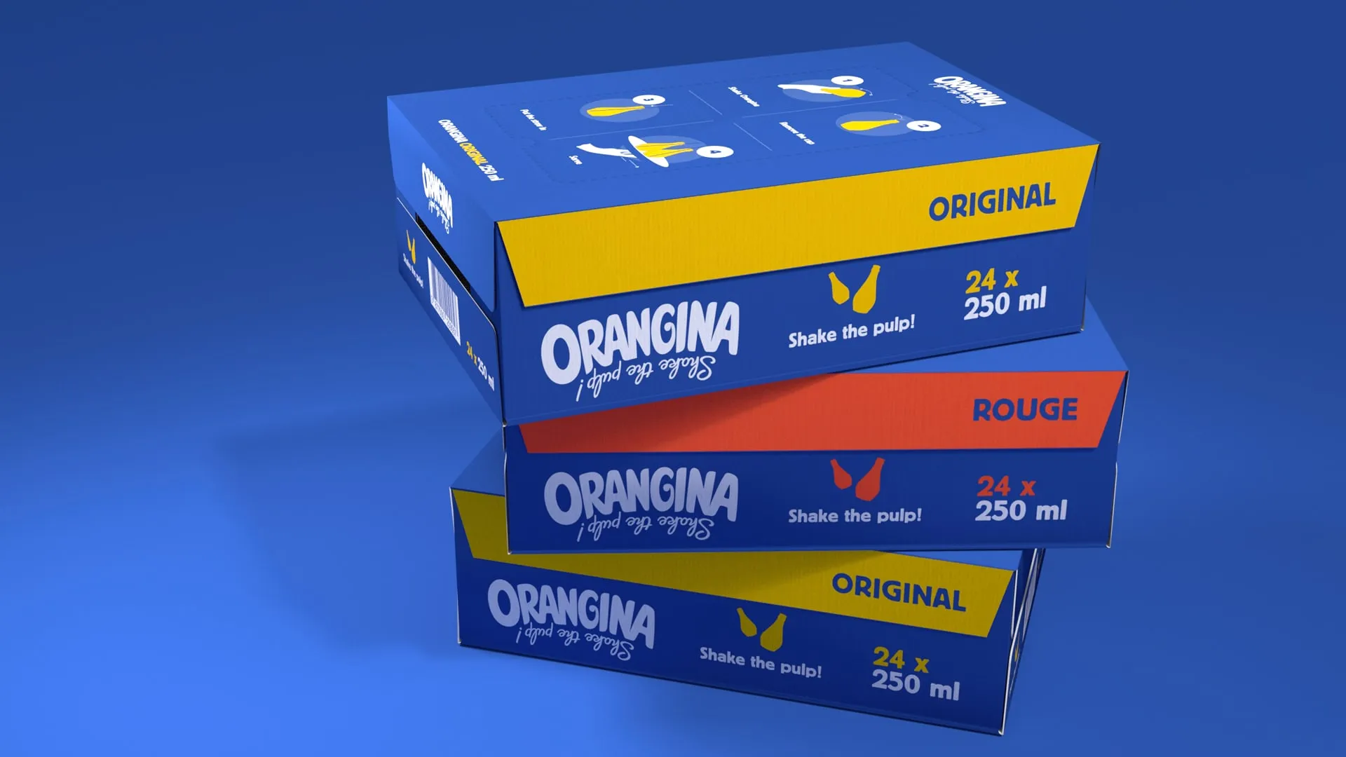 Orangina Transport Packaging