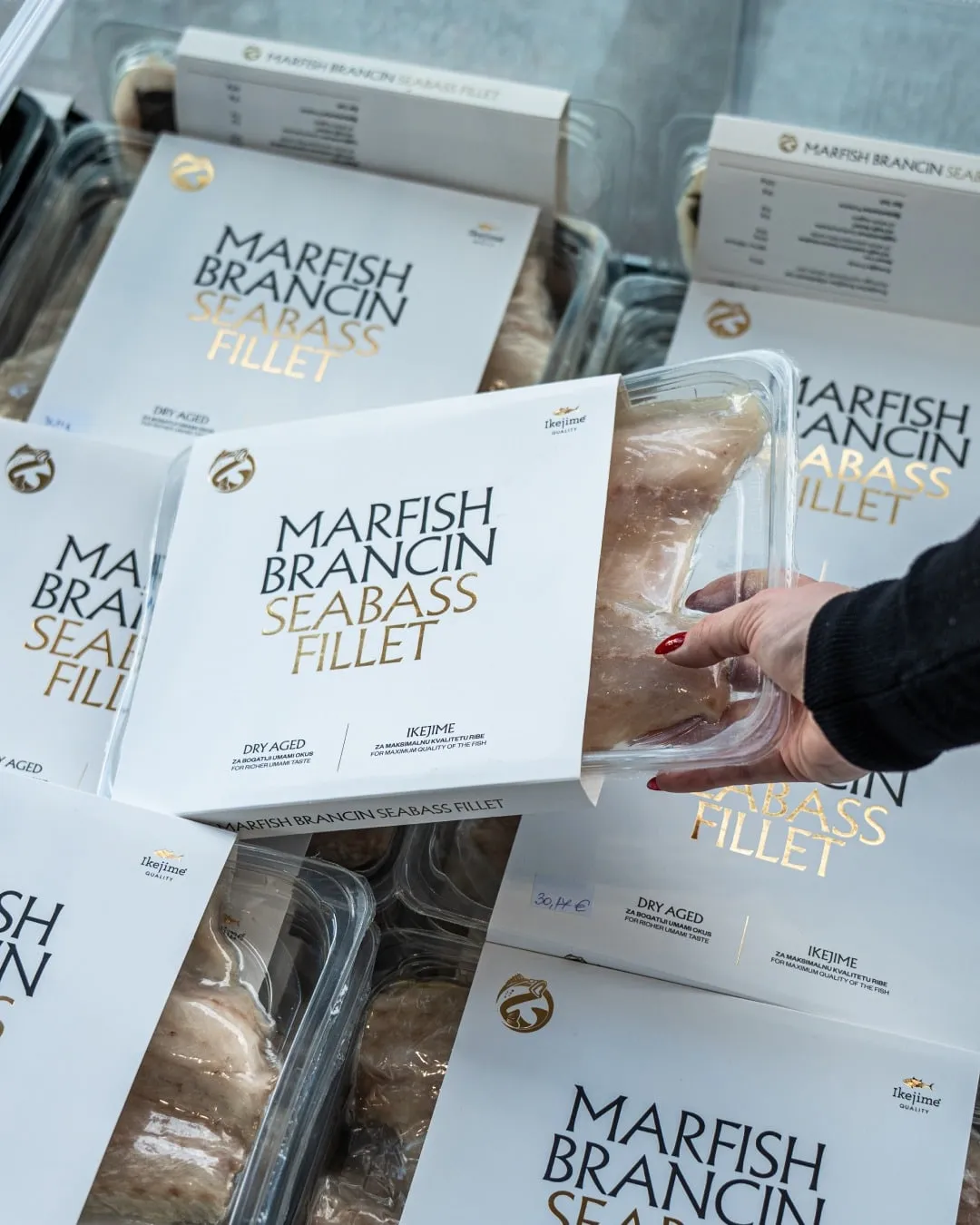 Marfish brancin: ambalaža